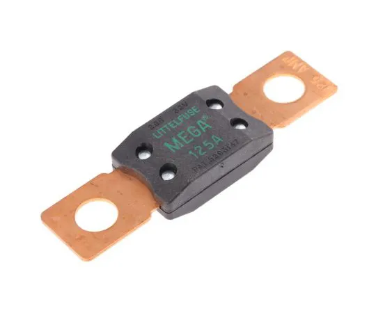63-5101-50 Littelf*** 125A Green Bolt Down Car F***, 32V dc 0298125.ZXEH