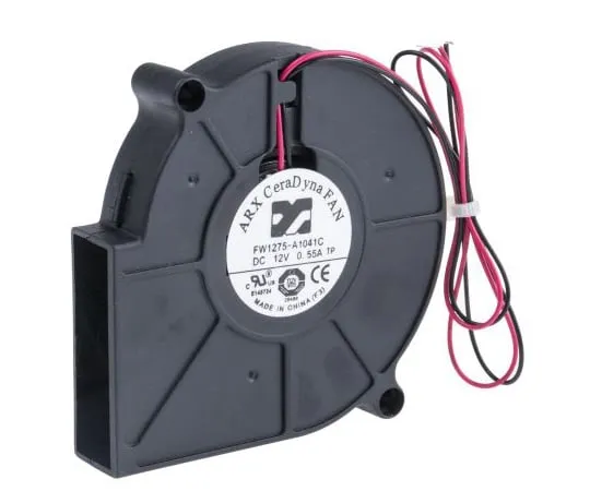 63-5102-26 ARX Centrifugal Fan 75 x 75 x 15mm, 16.58m³/h, 12 V dc DC (CeraDyna Series) FW1275-A1041C2AL