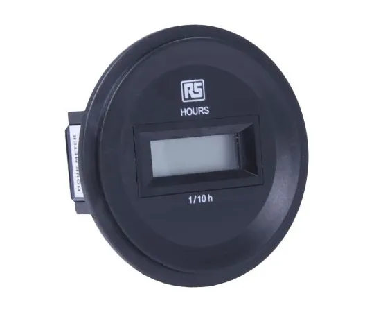 63-5165-71 RS PRO Hour Counter, 6 digits, LCD, Screw Connection, 12 → 48 V ac/dc 896-6955