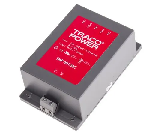 63-4988-46 TRACOPOWER 60W 1 Output Embedded Switch Mode Power Supply SMPS, 1.67A, 36V dc Encapsulated TMP 60136C