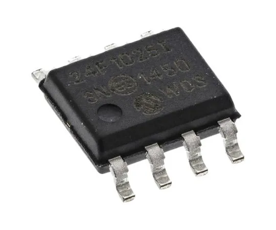 63-4963-99 Microchip 24FC1025-I/SN, 1Mbit Serial EEPROM Memory, 900ns 8-Pin SOIC Serial-2 Wire 24FC1025-I/SN