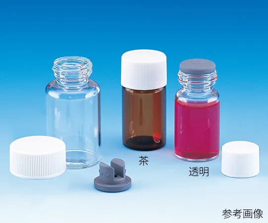 62-9983-69 Vacuum Vial (Colorless) + Phenol Cap (Black) + Liquid Butyl Rubber Stopper Combination Set 100 Pack SVF -3 203420