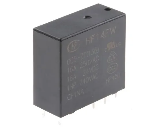 63-5114-01 RS PRO SPDT Non-Latching Relay PCB Mount, 5V dc Coil, 20A 800-4495