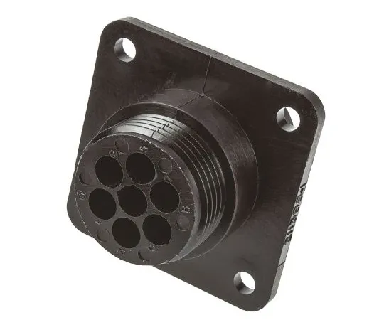 63-4948-45 TE Connectivity CPC Series 1 Series Panel Mount Connector, 7 contacts Socket 211398-1