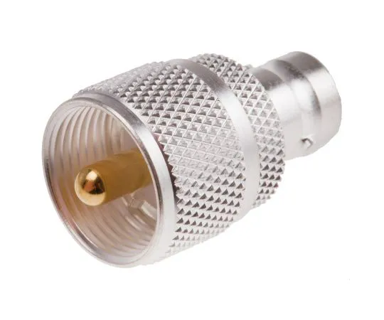 63-5105-06 Straight 50Ω RF Adapter UHF Plug to BNC Socket 300MHz 790-2818