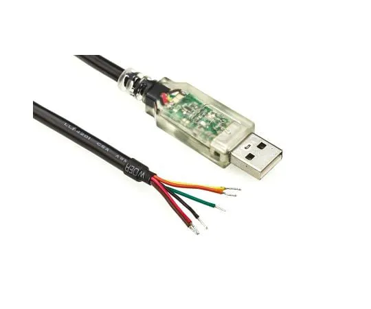 63-5030-38 FTDI Chip, 5 V TTL Wire End USB to UART Cable - TTL-232RG-VSW5V-WE TTL-232RG-VSW5V-WE