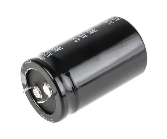 63-4987-76 RS PRO 6800μF 63V dc Aluminium Electrolytic Capacitor, Through Hole 30 (Dia.) x 50mm +105°C 30mm 10mm 50mm 706-3468