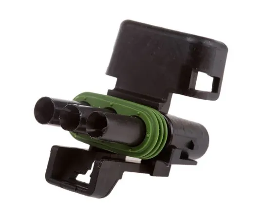 63-5114-49 Delphi Weather-Pack Series, 1 Row 3 Way Cable Mount Socket Connector, with Crimp Termination Method 12020829
