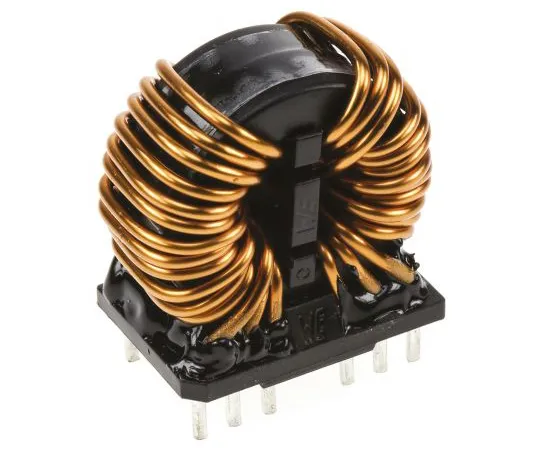 63-5129-77 Wurth 2 x 12 mH -30 → +50% Nano Crystalline Common Mode Choke, Max SRF:1 kHz → 300 MHz, 10A Idc, 2 x 15mΩ 7448051012