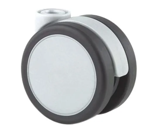 63-5110-06 Tente Stem Swivel Castors 5920UJI065L51-10 DOM23 ALU, 50kg, Rubber tyres 5920UJI065L51-10 DOM23 ALU