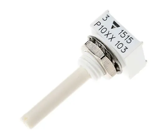 63-5105-54 Vishay 1 Gang Rotary Cermet Potentiometer with a 3 mm Dia. Shaft, 10kΩ, ±10%, 0.5W, Linear P10XXAI103KB30 P10XXAI103KB30