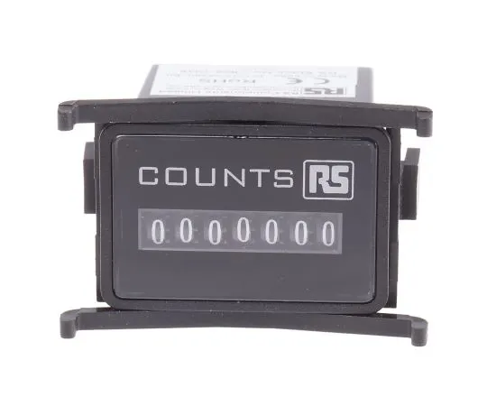 63-5165-83 RS 7 Digit, Digital Counter, 10Hz, 24 V dc 896-7046