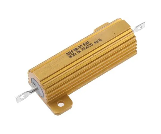 63-4957-44 Vishay RH050 Series Aluminium Ho***d Axial Wire Wound Panel Mount Resistor, 100Ω ±1% 50W RH050100R0FE02