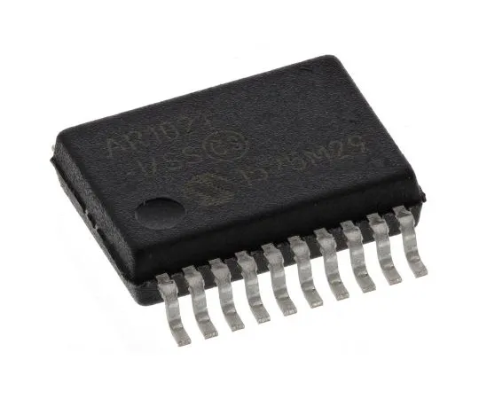 63-5082-68 AR1021-I/SS, Resistive Touch Screen Controller, 10 bit 140sps SPI 4-Wire, 5-Wire, 8-Wire, 20-Pin SSOP AR1021-I/SS