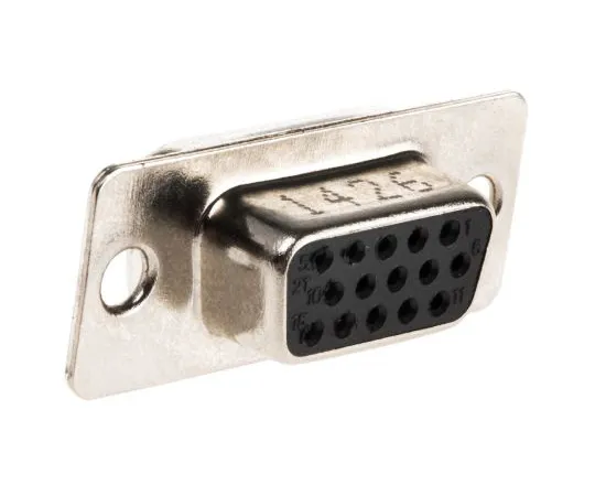63-5036-99 Amphenol FCI Panel Mount, 15 Pin D-sub Connector Socket, Shell Size E High Density 10090770-S154ALF