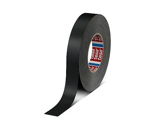 63-5078-45 Tesa Tesa 4651 Acrylic Coated Black Cloth Tape, 25mm x 50m, 0.31mm Thick 4651 black 50mx25mm