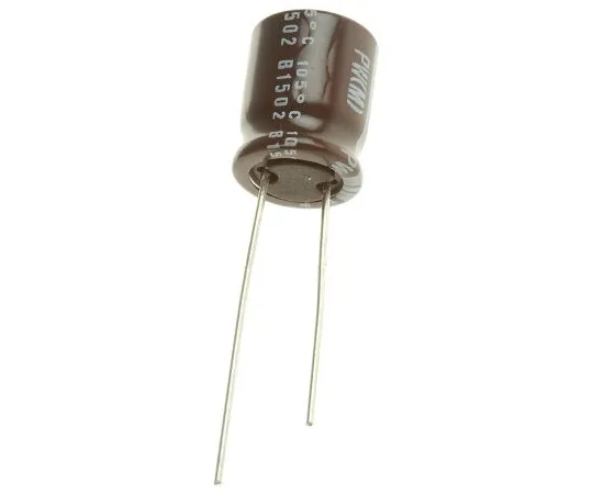 63-5008-05 Nichicon 220μF 35V dc Aluminium Electrolytic Capacitor, Through Hole 10 (Dia.) x 12.5mm +105°C 10mm 5mm UPW1V221MPD