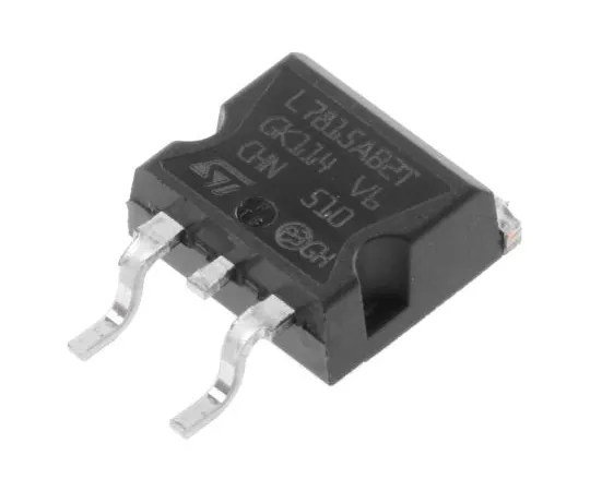 63-4961-87 STMicroelectronics, 15 V Linear Voltage Regulator, 1A, 1-Channel, 2% 3-Pin, D2PAK L7815ABD2T-TR L7815ABD2T-TR