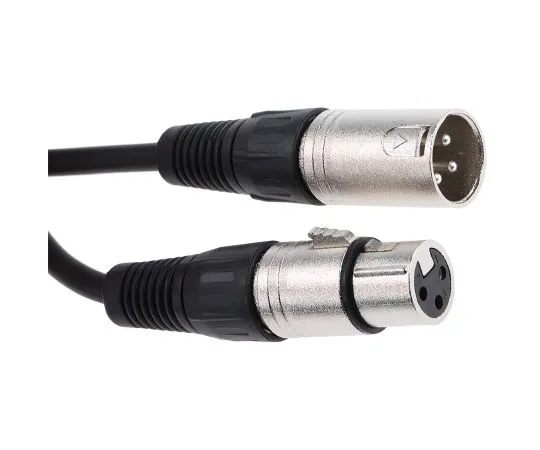 63-5047-59 RS PRO XLR Cable Assembly 5m Black Female XLR to Male XLR 742-4501