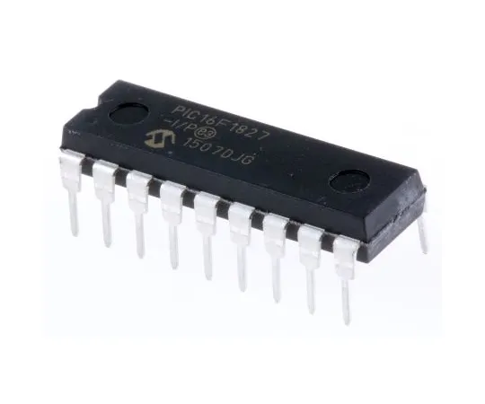 63-4975-90 Microchip PIC16F1827-I/P, 8bit PIC Microcontroller, 32MHz, 4K x 14 words, 256 B Flash, 18-Pin PDIP PIC16F1827-I/P