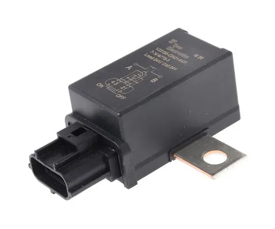 63-4968-30 SPNO Flange Mount Latching Relay, 24V dc For Use In High Current Applications V23130C2421A431 7-1414778-3