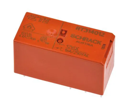 63-4947-48 TE ConnectivityRT1 SPDT Non-Latching Relay PCB Mount, 12V dc Coil, 16A RT314012 9-1393239-5