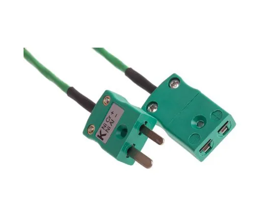 63-5094-22 RS PRO Plug & Socket Male - Female Cable for *** with K Type Thermocouple 779-9707