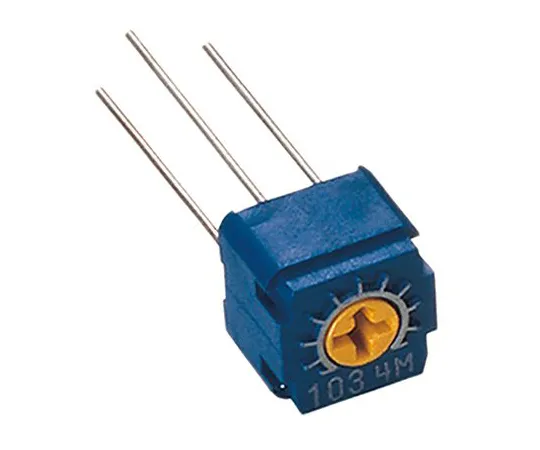 63-5165-97 100kΩ Through Hole Trimmer Potentiometer 0.5W Top Adjust Copal Electronics CT6 Series CT-6EV 100kR