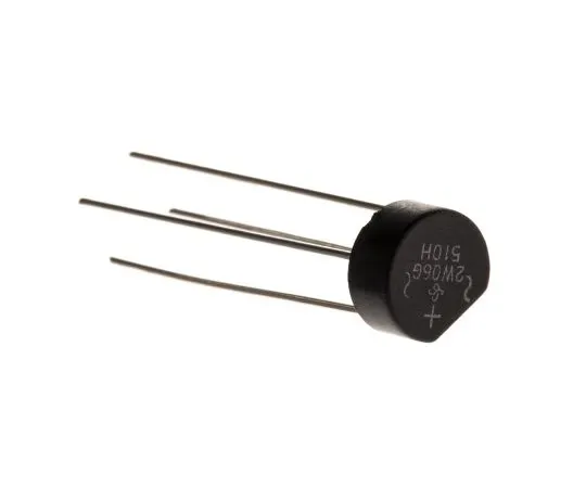 63-4992-51 Vishay 2W06G-E4/51, Bridge Rectifier, 2A 600V, 4-Pin WOG 2W06G-E4/51
