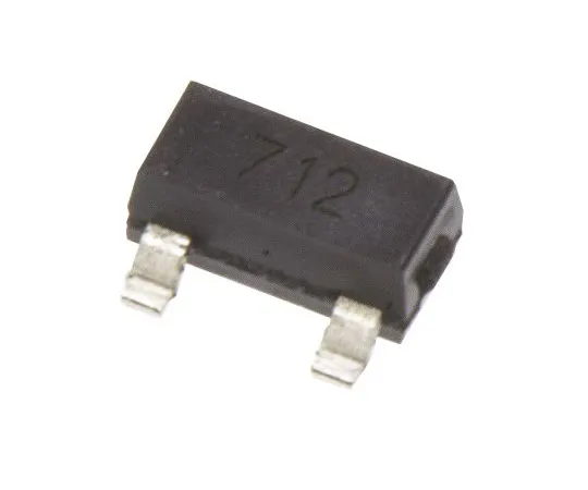 63-4968-53 Semtech SM712.TCT, Dual-Element Bi-Directional TVS Diode, 400W, 3-Pin SOT-23 SM712.TCT
