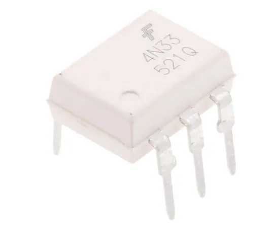 63-5040-95 ON Semiconductor, 4N33M Optocoupler, Through Hole, 6-Pin PDIP 4N33M