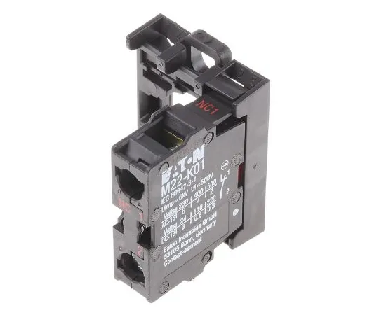 63-5123-88 Eaton M22 Contact Block 1NC 500 V Screw terminal M22-AK01