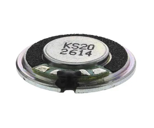 63-5086-37 RS PRO 8Ω 0.3W Miniature Speaker 20mm Dia. 20 x 3.1mm (LxWxD) 771-6989