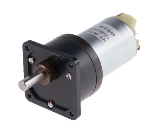63-5168-08 RS PRO, 12 V dc, 100 mNm, Brushed DC Geared Motor, Output Speed 155 rpm 901-3282