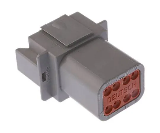 63-5177-36 Deutsch DT Series, 2 Row 8 Way Socket Connector DT04-08PA
