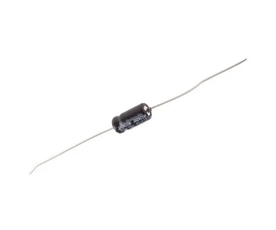63-4990-02 RS PRO 47μF 16V dc Aluminium Electrolytic Capacitor, Through Hole 6 (Dia.) x 13mm +105°C 6mm 13mm 707-6509