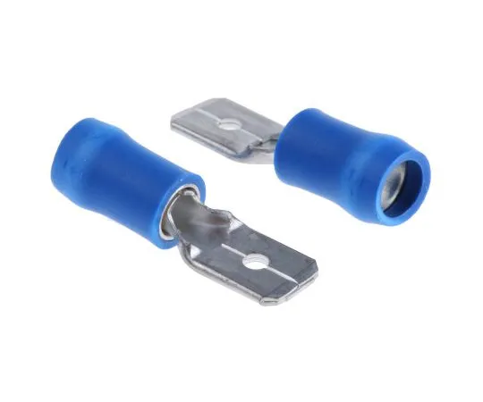 63-4964-76 JST FVDDM Series , Blue Insulated Crimp Tab Terminal, 1mm² to 2.6mm², 16AWG to 14AWG, 6.3 x 0.8mm FVDDM2-250(PA)