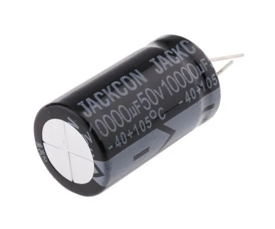 63-4998-55 RS PRO 10000μF 50V dc Aluminium Electrolytic Capacitor, Through Hole 25 (Dia.) x 42mm +105°C 25mm 12mm 42mm 711-1532