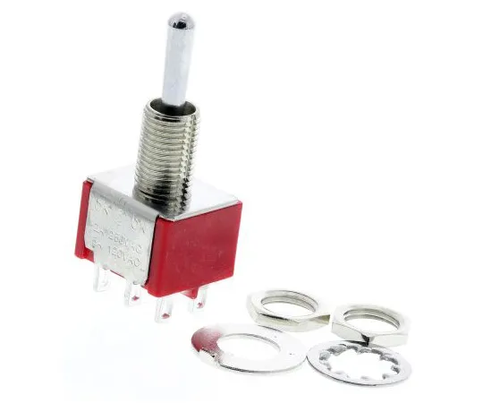 63-5035-71 RS PRO Double Pole Double Throw (DPDT) Toggle Switch, On-Off-On, Panel Mount 734-7038