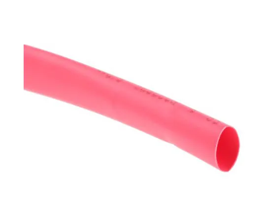 63-4979-29 RS Pro Red No Heat Shrink Tubing 6mm Sleeve Dia. x 7m Length 3:1 Ratio 700-4513