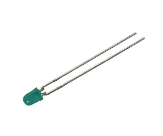 63-4992-64 1.9 V Green LED 3mm Through Hole, Vishay TLLG4400 TLLG4400