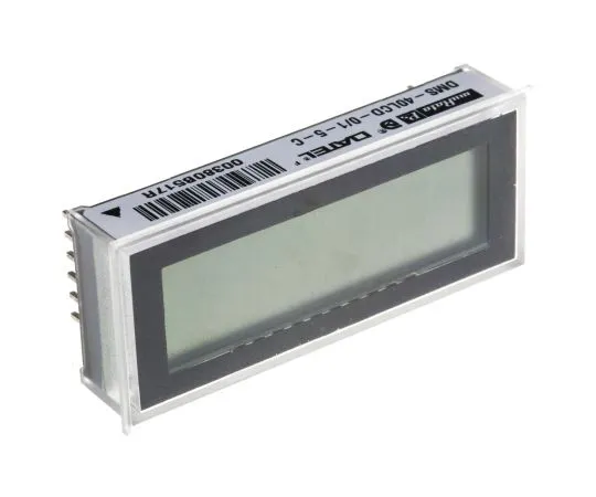 63-5123-83 Murata Power Solutions Digital Voltmeter DC, LCD Display 4.5-Digits, 53.8 x 22.3 mm DMS-40LCD-0/1-5-C