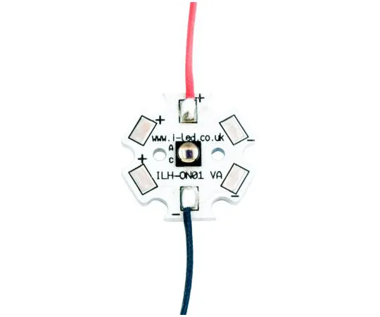 63-5160-36 ILH-IO01-85SL-SC211-WIR200. ILS, OSLON Black PowerStar 850nm IR LED Array, PCB ILH-IO01-85SL-SC211-WIR200.