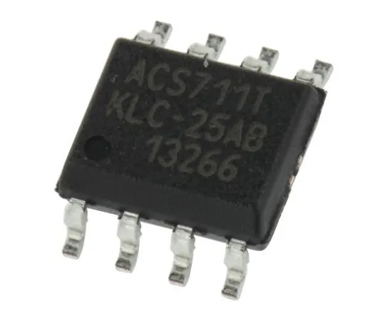 63-5057-82 ACS711KLCTR-25AB-T Allegro Microsystems, Linear Hall Effect Sensor, 8-Pin SOIC ACS711KLCTR-25AB-T