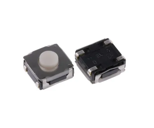 63-5066-78 White Stem Tactile Switch, Single Pole Single Throw (SPST) 50 mA @ 12 V dc 3.4mm SKRAALE010