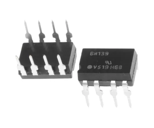 63-5088-74 Vishay, 6N139 DC Input Darlington Output Optocoupler, Through Hole, 8-Pin DIP 6N139