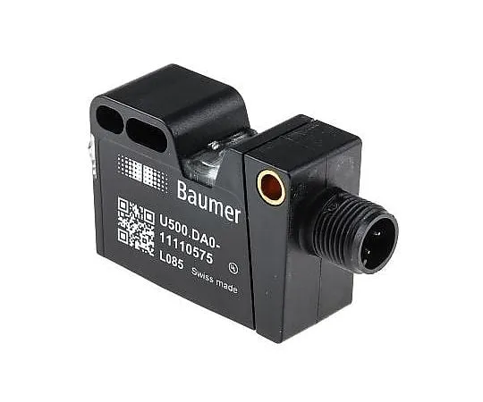 63-5129-13 Baumer Ultrasonic Sensor Block, 100 → 1000 mm, Analogue, M12 Connector IP67 U500.DA0-11110575