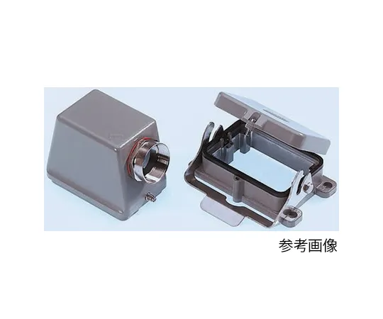 63-5144-08 Han B 930 Series size 48 B Bulkhead Mount Connector Housing 9300480317