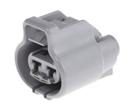 63-5018-02 TE Connectivity .187 Series Series, 1 Row 2 Way Cable Mount Plug Housing 6-176146-6