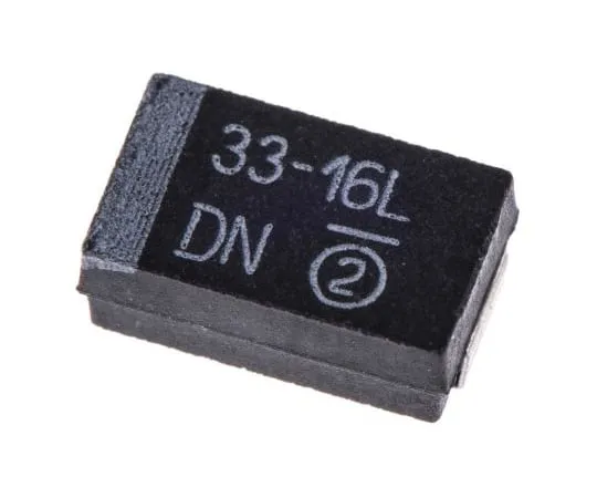 63-4959-27 Vishay Tantalum Capacitor 33μF 16V dc MnO2 Solid ±10% Tolerance 293D Series 293D336X9016D2TE3